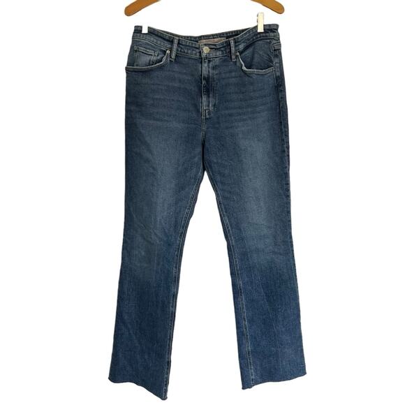 Hudson Barbara High-Rise Baby Boot Cut Flare Denim Jeans Starfish Wash Size 31